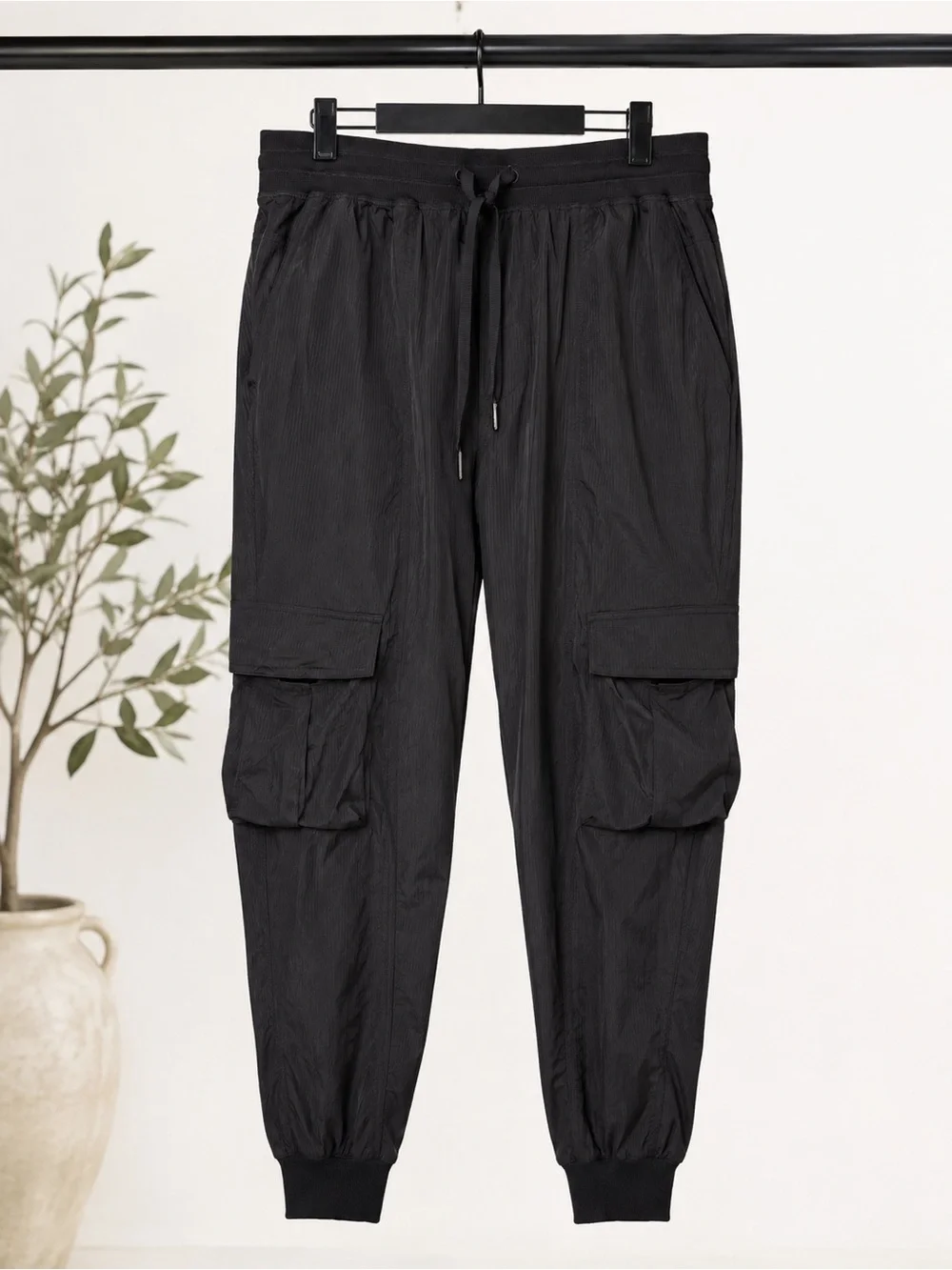 lululemon athletica Black Cargo Jogger Pants